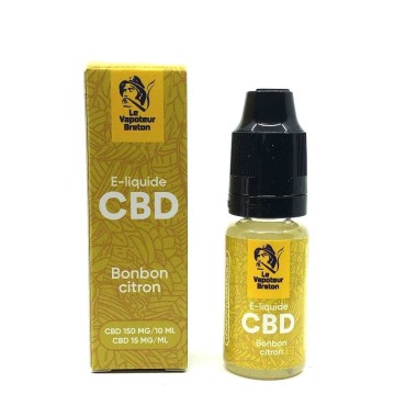 E-Liquid CBD Limon Şekeri 150mg/10ml nikotinsiz