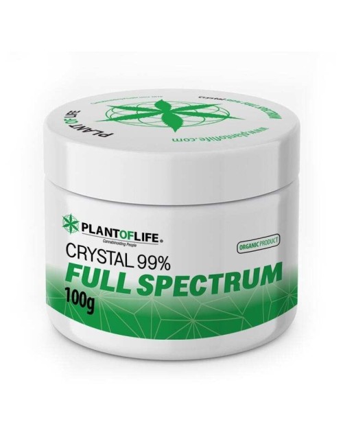 Tam Spektrum CBD Kristalleri %99 100g | Plant of Life
