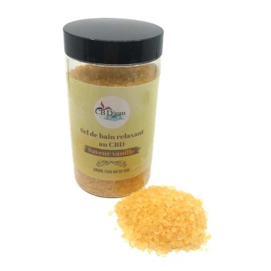 CBD-Vanilya Banyo Tuzu | CBD'EAU