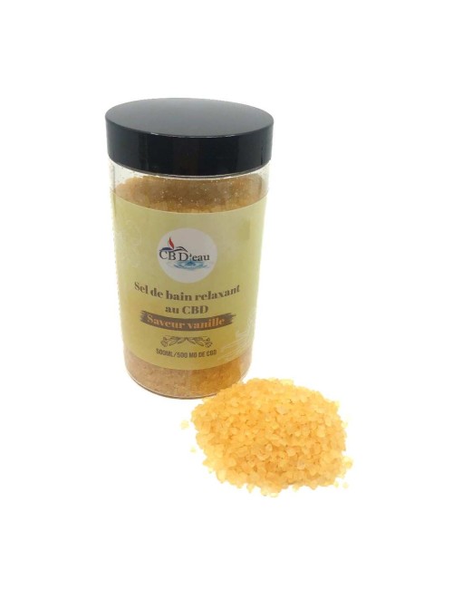 CBD-Vanilya Banyo Tuzu | CBD'EAU