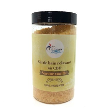 CBD-Vanilya Banyo Tuzu | CBD'EAU