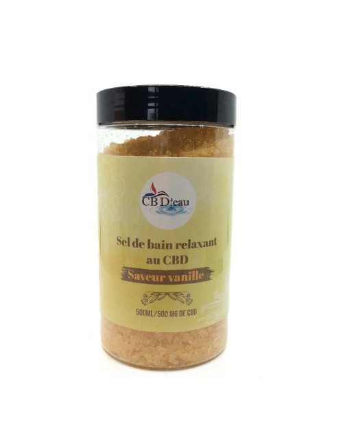 CBD-Vanilya Banyo Tuzu | CBD'EAU
