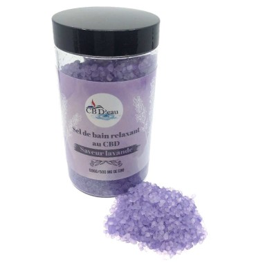 CBD-Lavanta Banyo Tuzu | CBD'WASSER