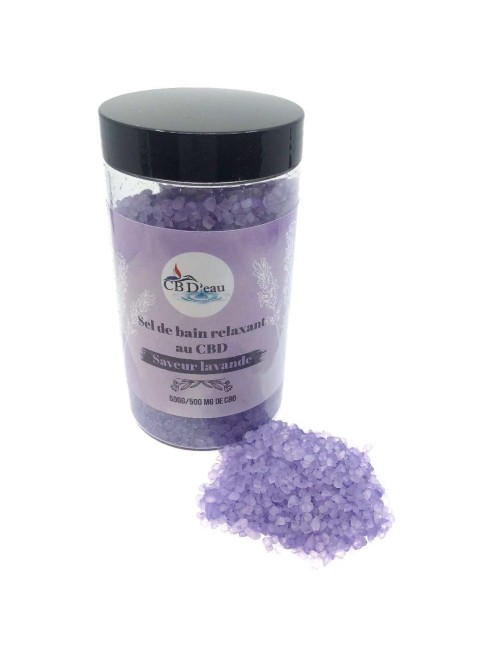 CBD-Lavanta Banyo Tuzu | CBD'WASSER