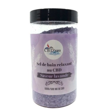 CBD-Lavanta Banyo Tuzu | CBD'WASSER