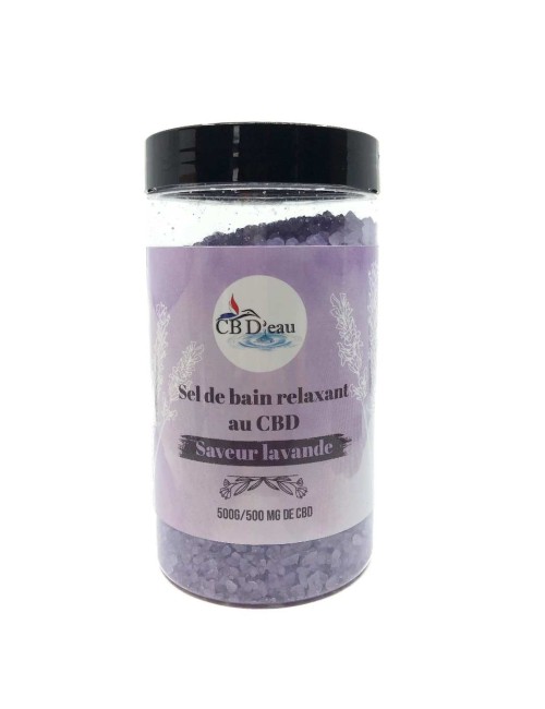 CBD-Lavanta Banyo Tuzu | CBD'WASSER