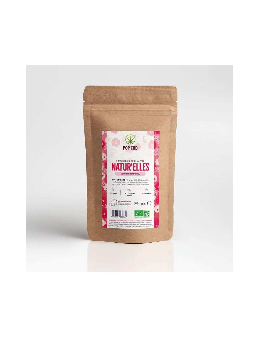 Organik CBD Bitkisel Çay natur'elles | POP CBD