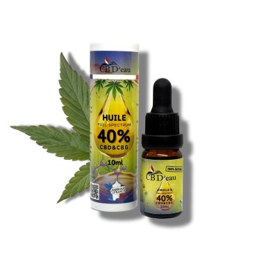 CBD ve CBG Yağı %40 Full Spectrum | CBD'EAU
