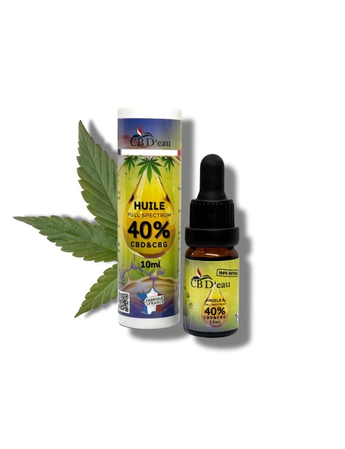 CBD ve CBG Yağı %40 Full Spectrum | CBD'EAU
