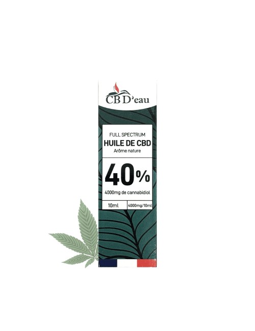 CBD ve CBG Yağı %40 Full Spectrum | CBD'EAU