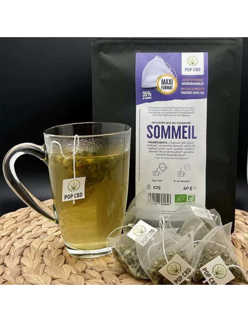 Bio-CBD Uyku Çayı - Poşet Çay | POP CBD