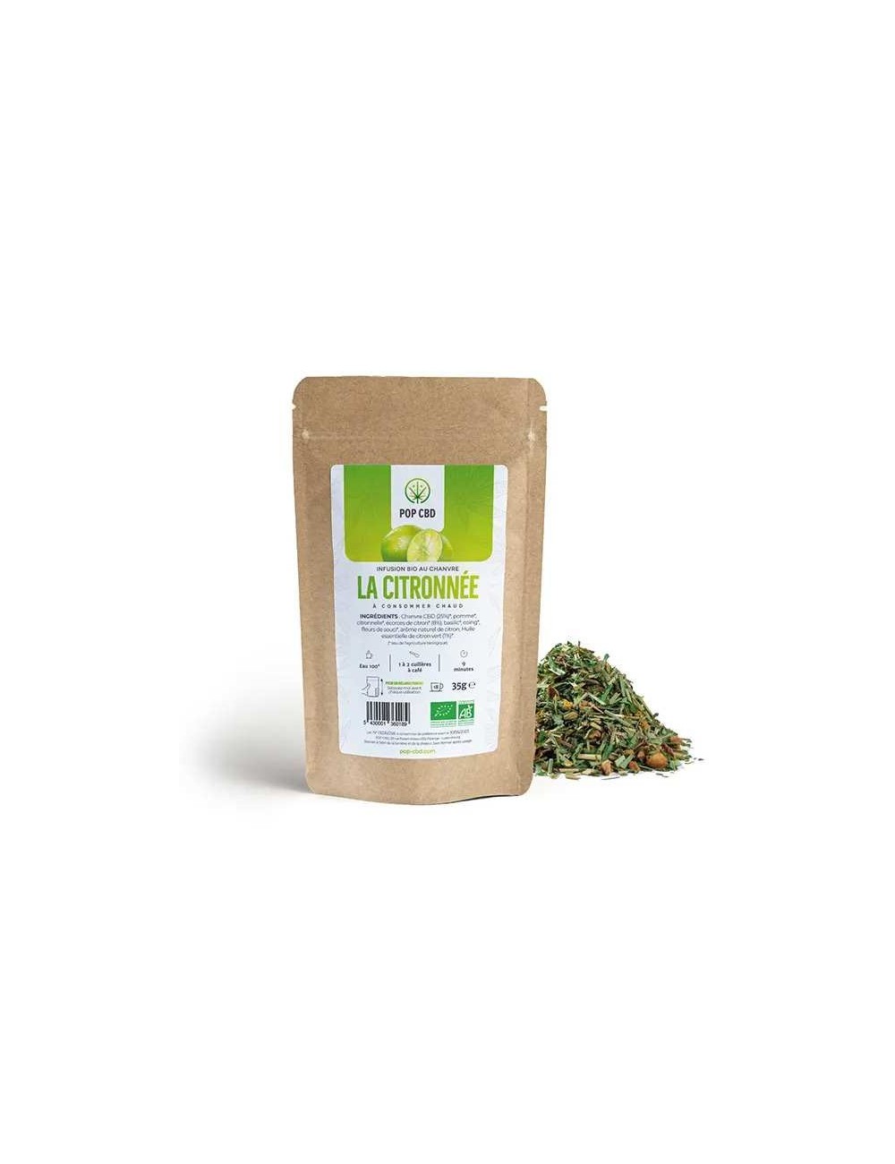 Bio-CBD Bitki Çayı Limonlu | POP CBD