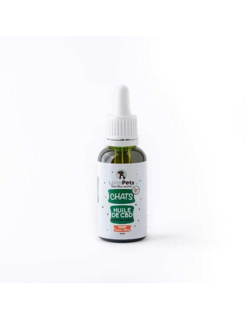 CBD Yağı Organik 50mg Geniş Spektrum Kediler İçin | LOVAPETS