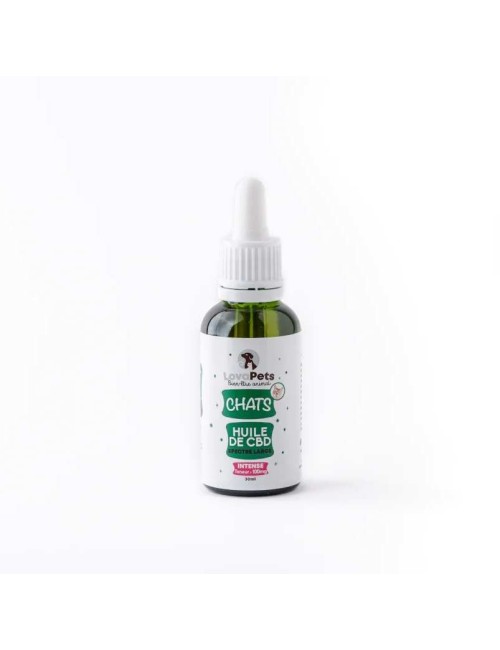 CBD Yağı Organik 100mg Geniş Spektrum Kediler İçin | LOVAPETS