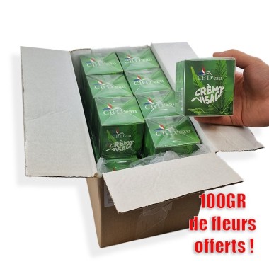 GESICHTSCREME-SET MIT HANFÖL | CBD'EAU