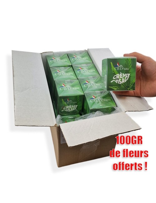 GESICHTSCREME-SET MIT HANFÖL | CBD'EAU