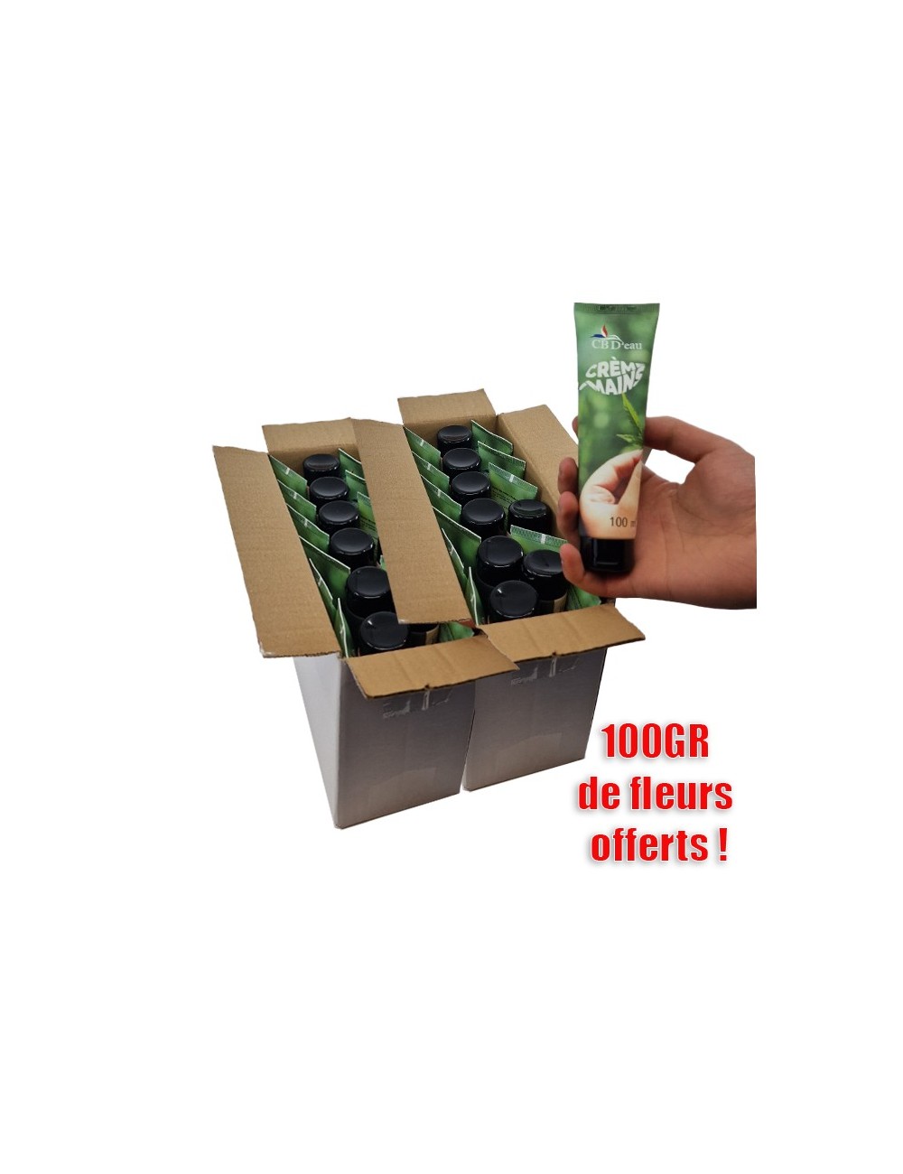 HANFÖLHANDCREME-SET | CBD'EAU