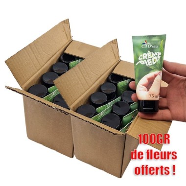 HANF-FUSSFEUCHTIGKEITSCREME-SET | CBD'EAU