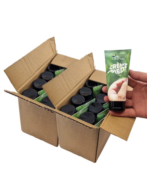 HANF-FUSSFEUCHTIGKEITSCREME-SET | CBD'EAU