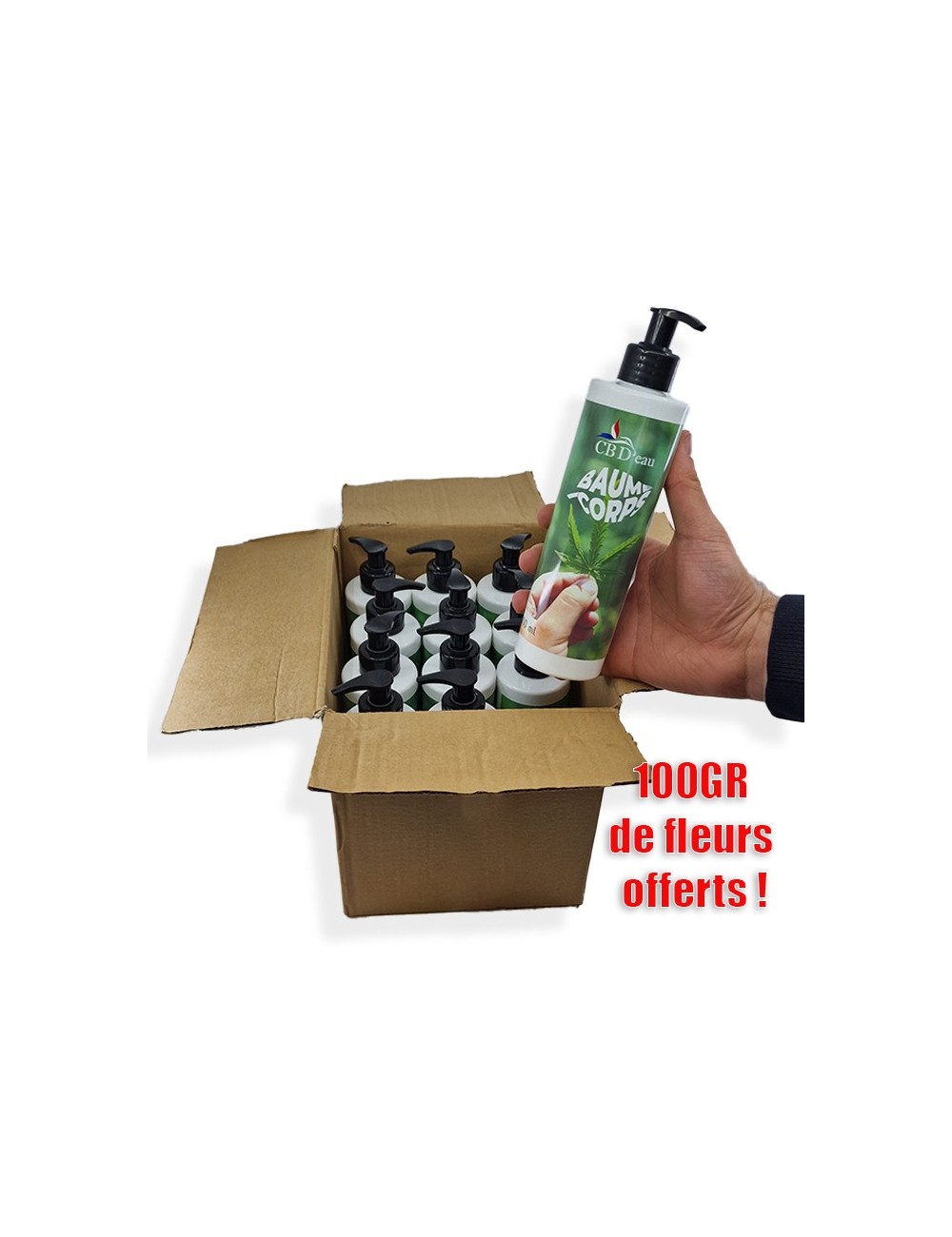 KÖRPERPFLEGEÖL-SET MIT HANFÖL | CBD'EAU