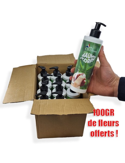 KÖRPERPFLEGEÖL-SET MIT HANFÖL | CBD'EAU