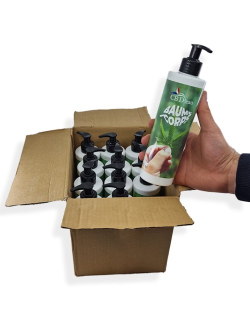 KÖRPERPFLEGEÖL-SET MIT HANFÖL | CBD'EAU
