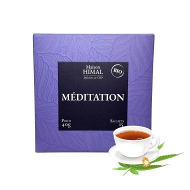 Meditasyon için Organik CBD Çayı | MAISON HIMAL