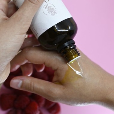 SATZ VON 12 HANF & HIMBEER MASSAGEÖLEN | ELEA