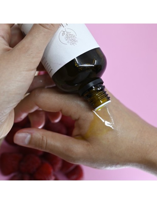 SATZ VON 12 HANF & HIMBEER MASSAGEÖLEN | ELEA