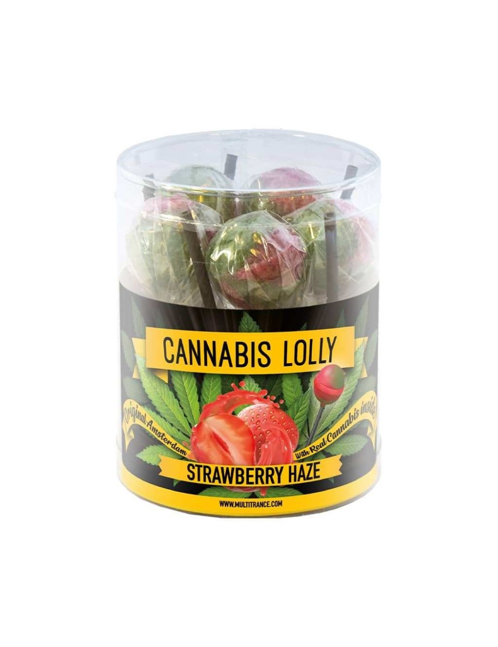 Çilek-Esrar Lolipop - 10 Adet | MULTITRANCE