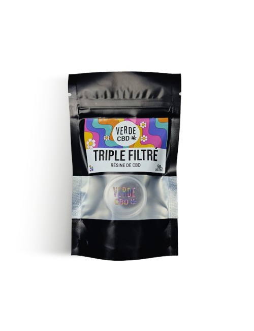 CBD Reçine 3X ÜÇLÜ FİLTRELENMİŞ 3g | VERDE CBD