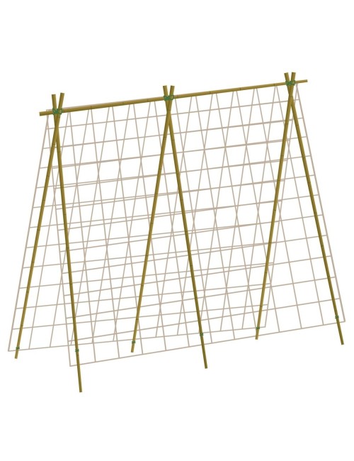 Doğal Fasulye ve Bezelye Ağı 1,8 m x 1,8 m